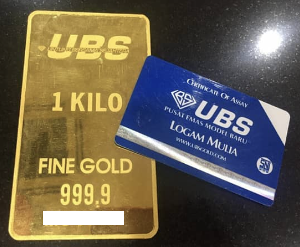 Logam Mulia UBS 1 Kilo